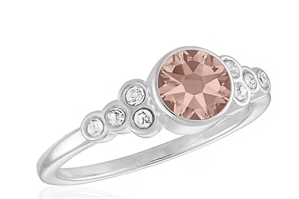 VINTAGE ROSE CLUSTER STK RING