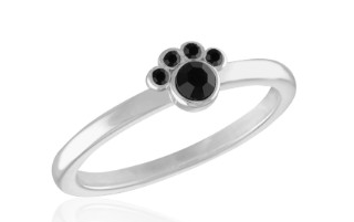 DOG PAW STACK RING