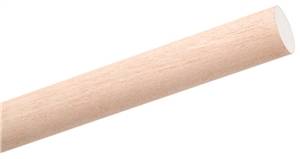 ASPEN ROUND DOWEL ROD 1/2X48IN