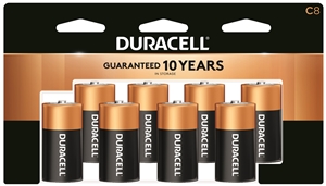 ALKALINE BATTERY C 8PACK