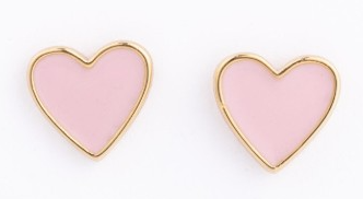 PINK HEARTS EARRINGS