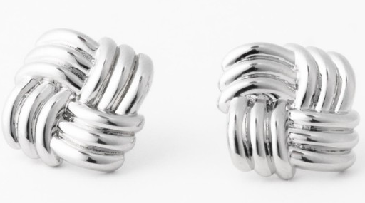 EARRINGS DALLAS SILVER