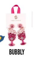 BUBBLY STATEMENT EARRINGS