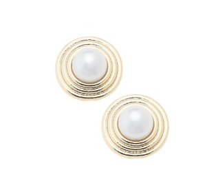 COOPER PEARL STUD EARRINGS
