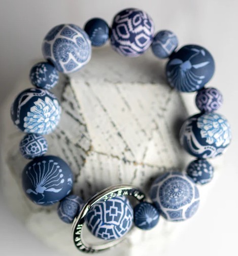 DUTCH BLUE WRIST KEYCHAIN