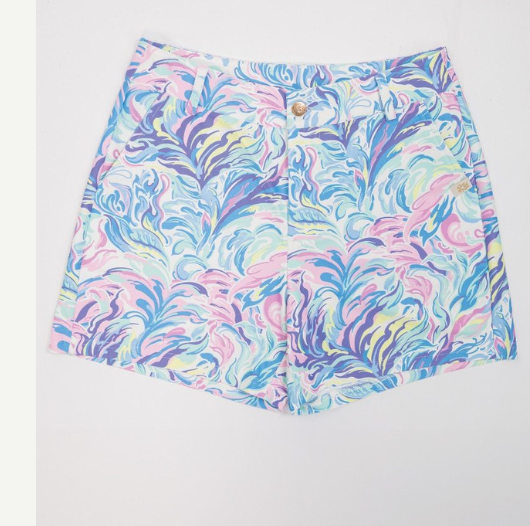 WATERCOLOR PATTERN SHORT