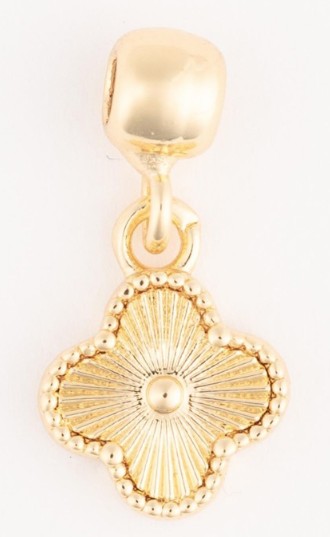QUATREFOIL LUXE CHARM