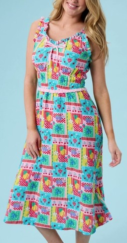 PICNIC PATCHWORK DRESS