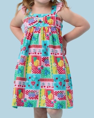 Y PARTY PATCHWORK DRESS