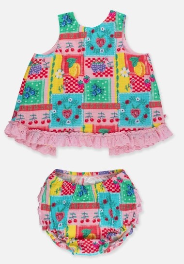 PICNIC PATCHWORK BLOOMER SET
