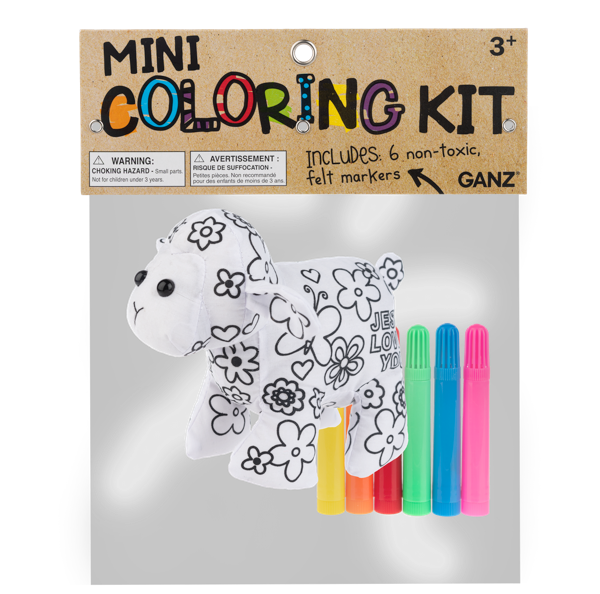 MINI COLORING KIT LAMB