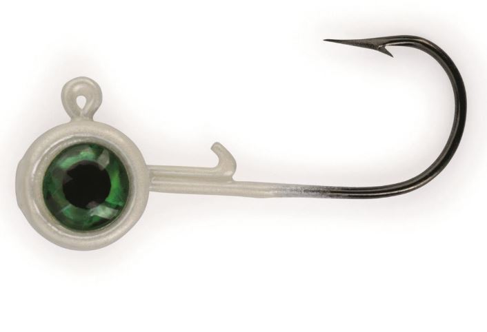 WHITE CRAPPIE JIGHEADS 1/16OZ 8PK