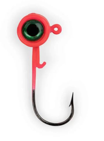 PINK CRAPPIE JIGHEADS 1/16OZ 8PK