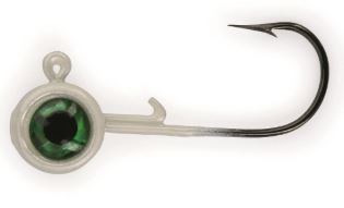 WHITE CRAPPIE JIGHEADS 1/24OZ 8P