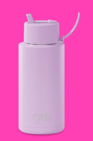 34OZ LILAC FLIP STRAW LID BOTTLE