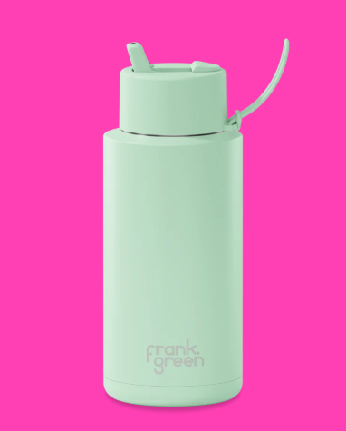34OZ MINT FLIP STRAW LID BOTTLE
