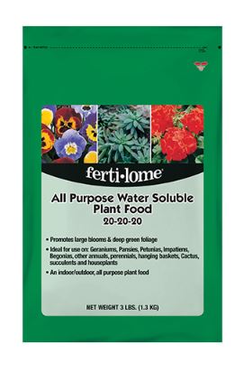 GERANIUM, HANGING BASKET & PANSY PLANT FOOD 3LB