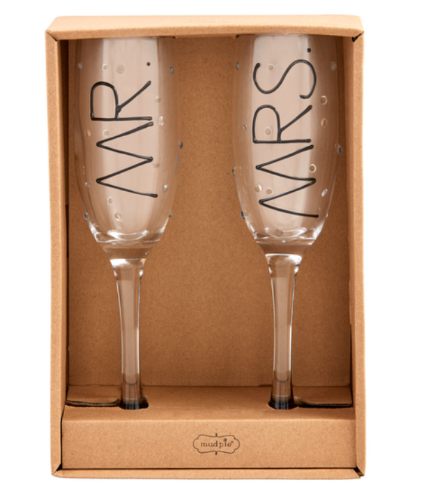 MR MRS FLUTE SET