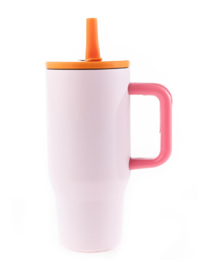 COLORBLOCK LT PINK TUMBLER 30OZ