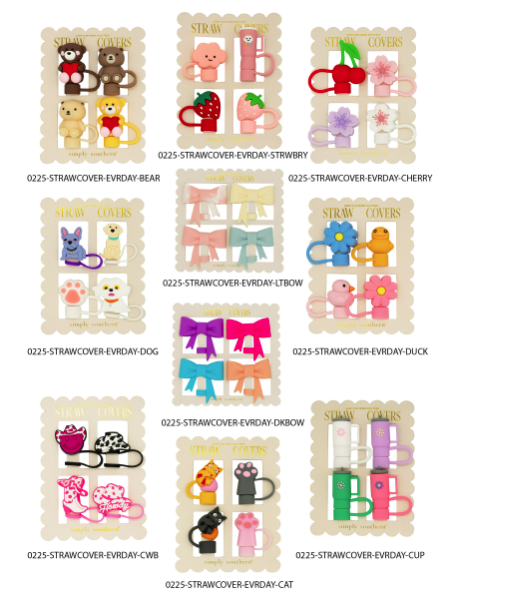 SS EVERYDAY STRAW COVERS