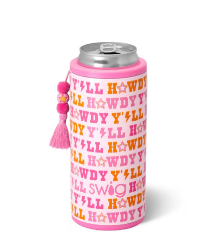 HOWDY YALL SKINNY CAN COOLER