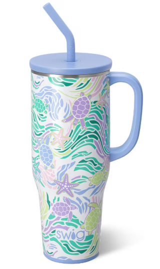 SEA SWIRL MEGA MUG 40OZ