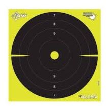 BLACK/YELLOW BULLSEYE TARGETS 25PK