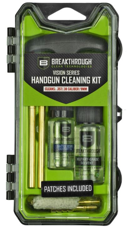 BREAKTHROUGH CLEANING KIT 9MM/38/357