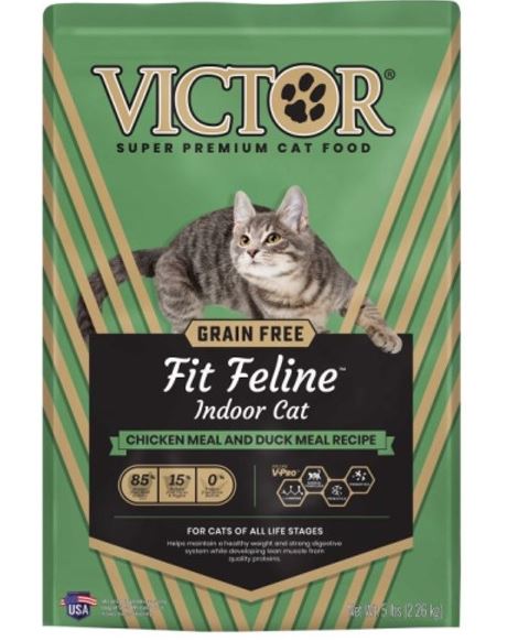 VICTOR GRAIN FREE FIT INDOOR CAT 5LBS