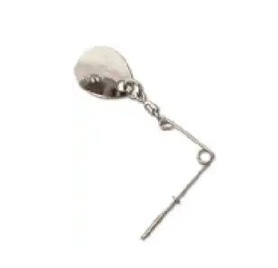 NICKEL JIG SPINNER SZ1