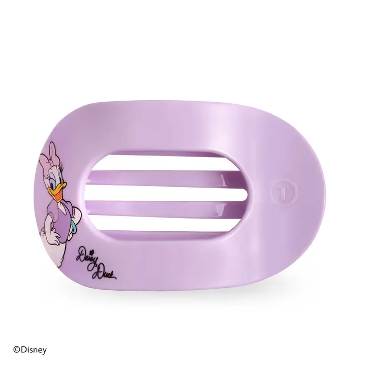 FLAT RND HAIR CLIP LG DAISY DUCK