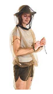 GREEN POLYESTER BUG JACKET LRG