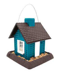 LAKESIDE CABIN BIRD FEEDER 5LB