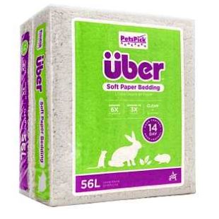 WHITE SOFT PET BEDDING 56L