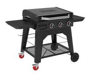 3-BURNER GRIDDLE W/LID