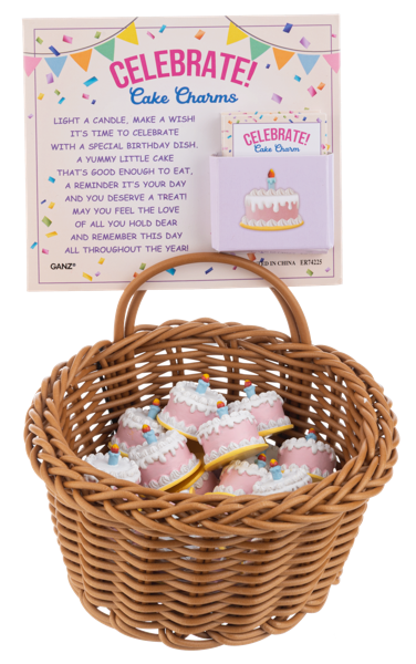 CAKE CHARMS BASKET