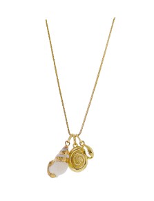 SHELL CONCH CHAIN NECKLACE