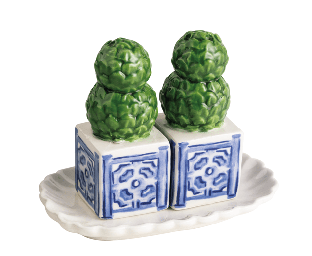 TOPIARY SALT PEPPER SET