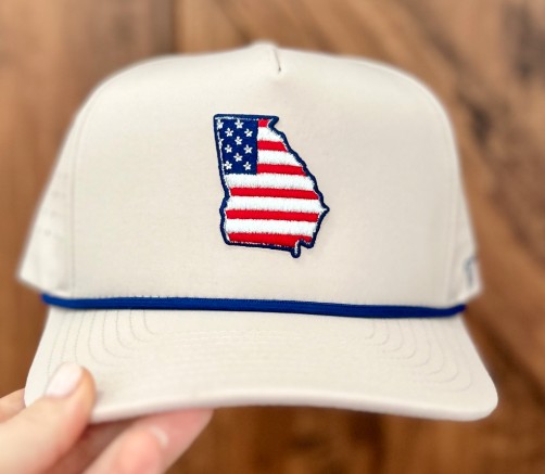 KHAKI GA SHAPE FLAG HAT