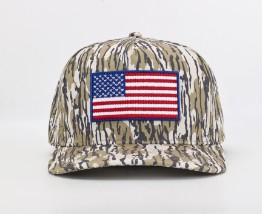 CAMO FLAG PATCH HAT