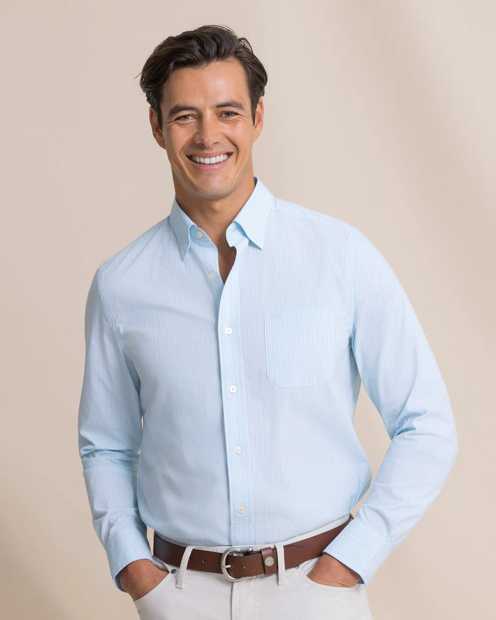 OCEAN AMELIA STRIPE SPORTSHIRT