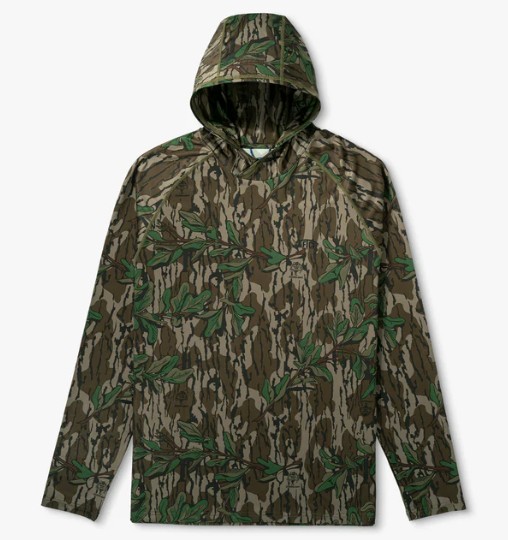 GREEN LEAF MOSSY OAK HOODIE