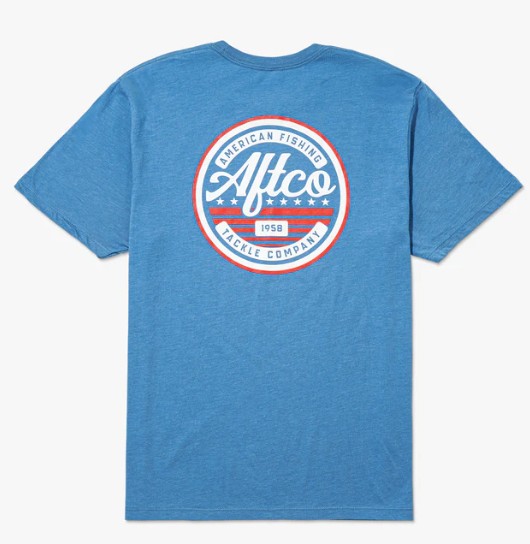 UNITED AZURE HEATHER TEE