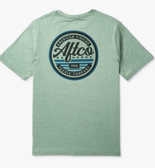 UNITED BAY LEAF HEATHER UVX TEE