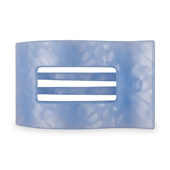 FLT REC HAIR CLIP LG BLUE LAGOON