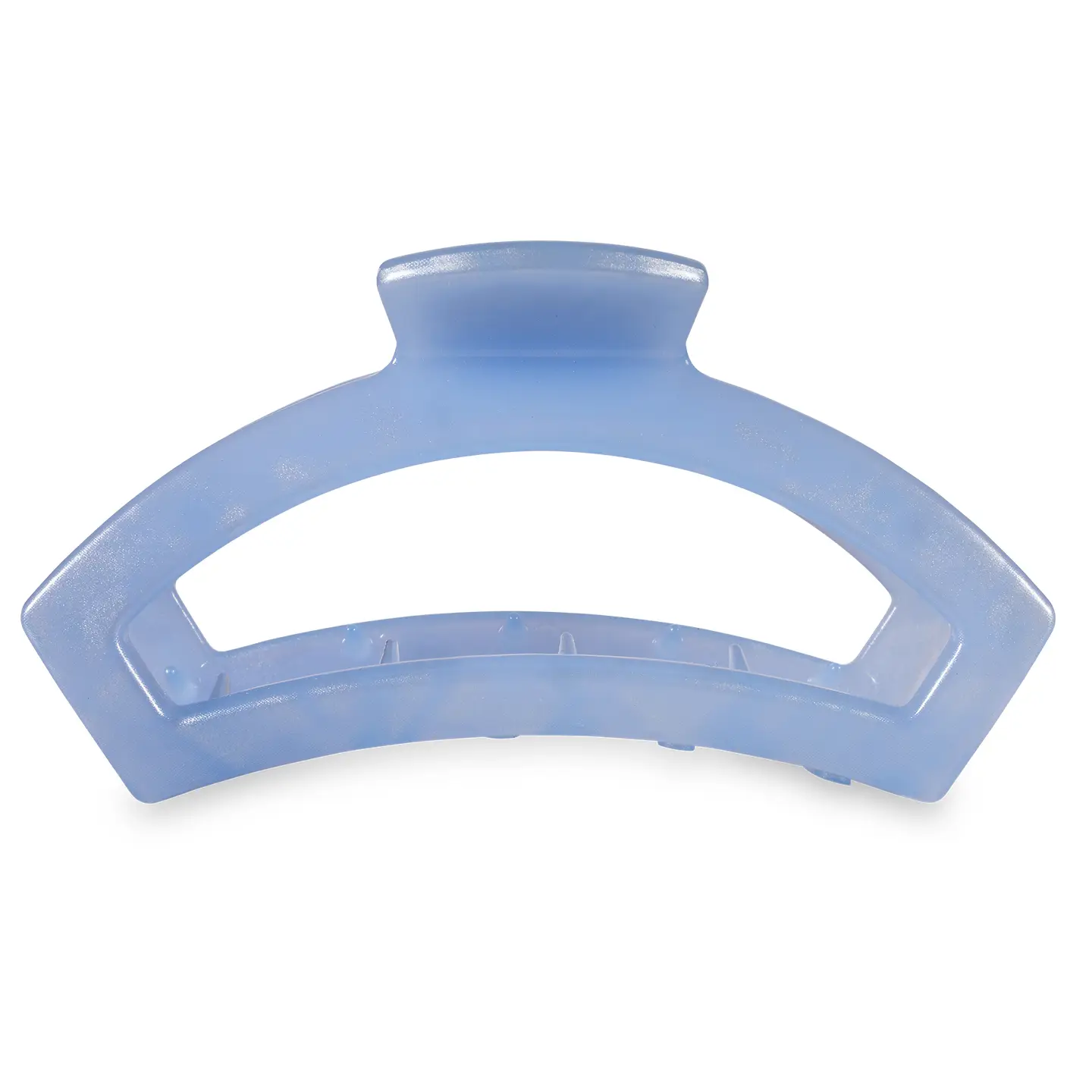 OPEN HAIR CLIP LRG BLUE LAGOON