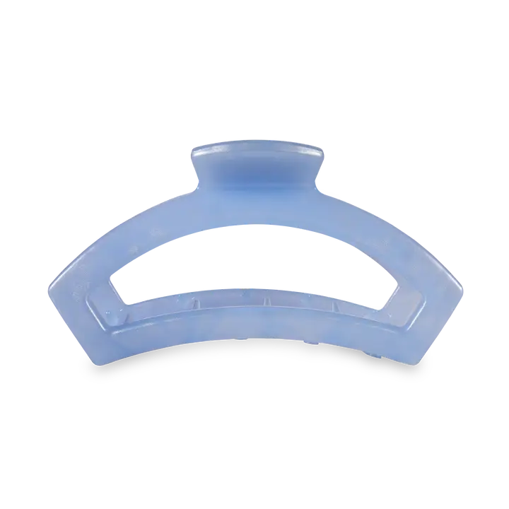 OPEN HAIR CLIP SML BLUE LAGOON