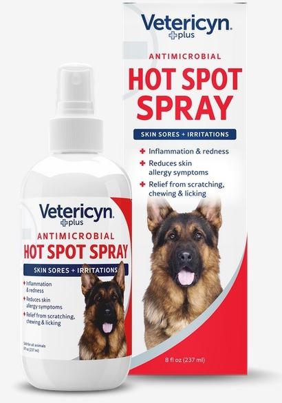 CANINE HOT SPOT 8OZ PUMP