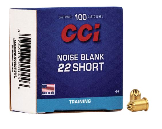 CCI NOISE BLANKS 22SHORT 50 ROUNDS