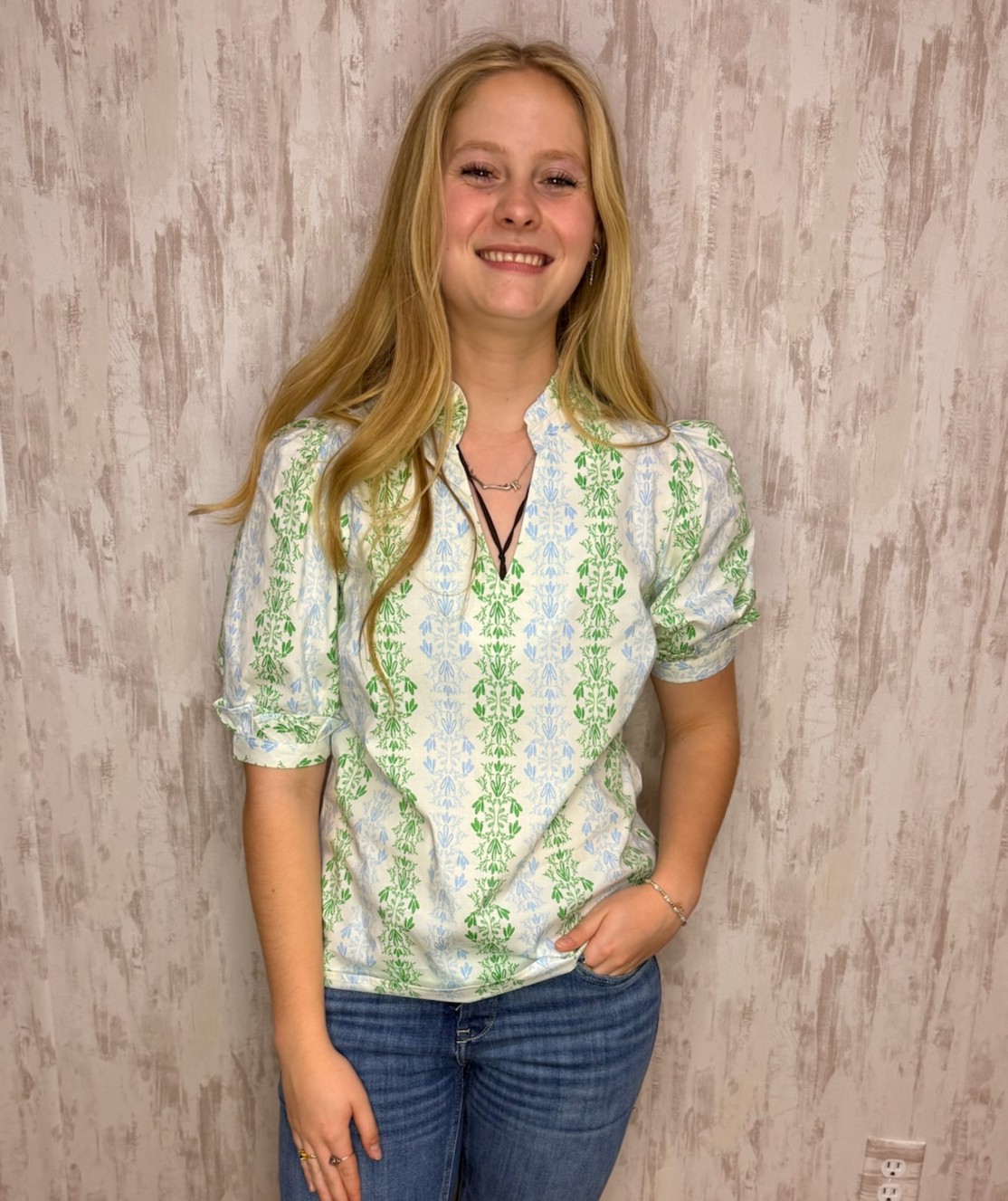 TOP COLETTE HEIRLOOM VINE TOP